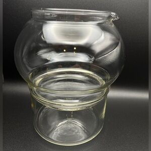 Vintage Atomic Mid-Century Stacking Juice Pitcher w/ Cup-pristine condition